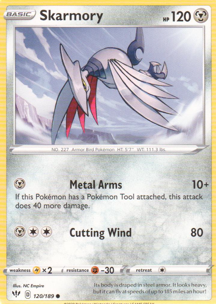 Skarmory - 120/189 - Common